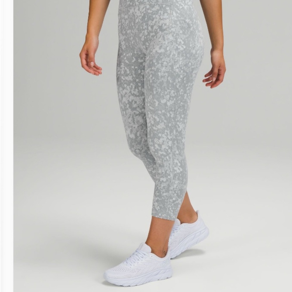 Lululemon Gray Patterned Leggings